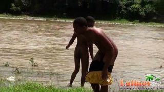 Gay Mates Get Down And Dirty After A Swim