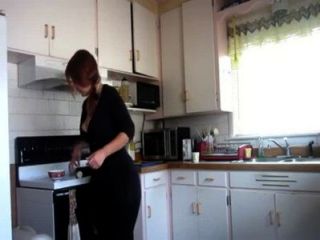 Big Ass In Kitchen