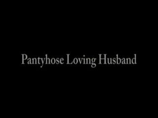 Pantyhose Loving Husband - Foot Fetish Foot Job