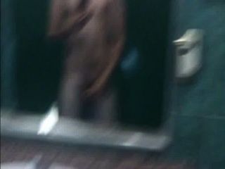 Public Jerking Bathroom Naked Solo Wanker