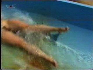 Naked Fun In Pool