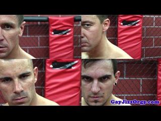 Gaysex Hunks Orgy Fun After Wrestling