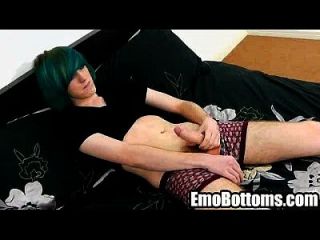 Emo Twink Alexander Daniels Tugs On His Hard Cockls 1024 2