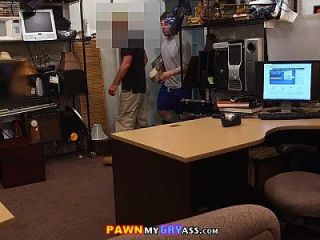 Group Sex In The Office With A Customer