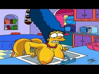 The Simpsons Hentai - Marge Sexy (gif)