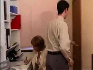 Office Pantyhose Milf Teases And Fucks