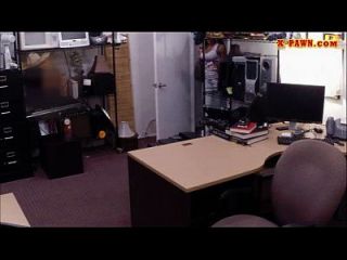 Booby Latina Sells Her Cellphones And Fucked At The Pawnshop