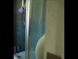 British Pawg Strips And Takes A Shower Part 1
