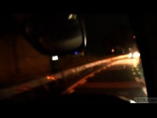 Japanese Ghost Hunters Covert Blowjob In Car Subtitled