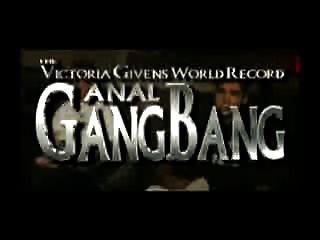 Victoria Higgins Anal Gangbang World Record 950 Cock 1