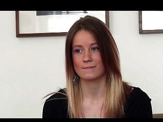 A Pretty Hungarian Girl With Tight Fit Body Does A Casting