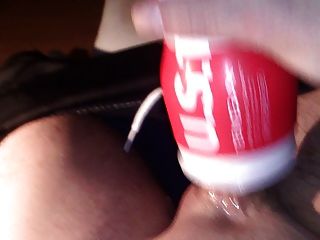 First Meet With Tenga Deep Throat. My Massive Cumshot!