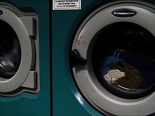 Laundry Day Jack Off And Cumshot