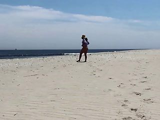 Jackie Stevens Is Wildflower On Nude Beach