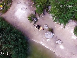 Nude Beach Sex, Voyeurs Video Taken By A Drone