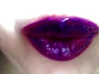 Lipstick Fetish - Purple