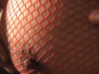 Playing With My Huge Nipples In My Body Stocking