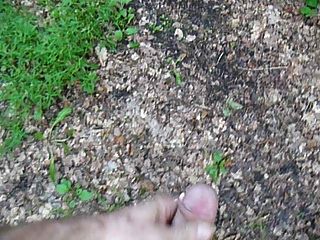 Masturbation In The Woods - Pov