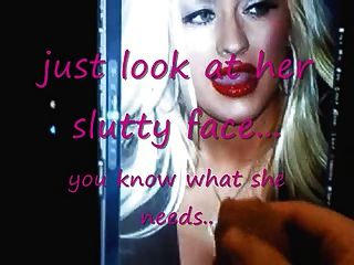 Christina Aguilera Facial
