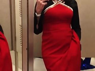 1 Ny Red Tight Dress.mov