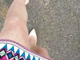 Walking In Aztec Print Skirt (pov).mp4