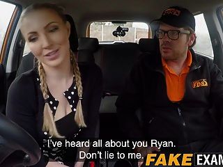 Big Booty Bitch Georgie Lyall Rides Ryan Ryder In The Car