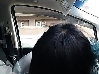 Japanese Amateur Car Blowjob